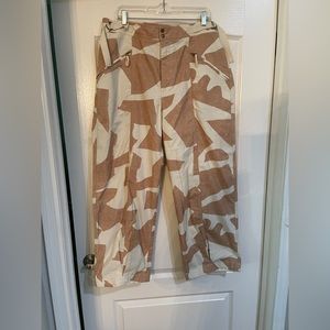 Anthropology pants in Cream/tan in Size 16. Never worn.